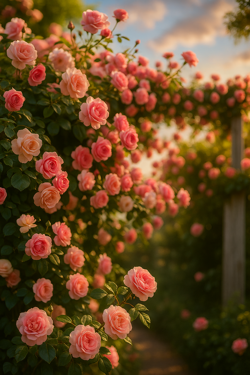 Rosa Éden – A Flor Mais Encantadora do Mundo